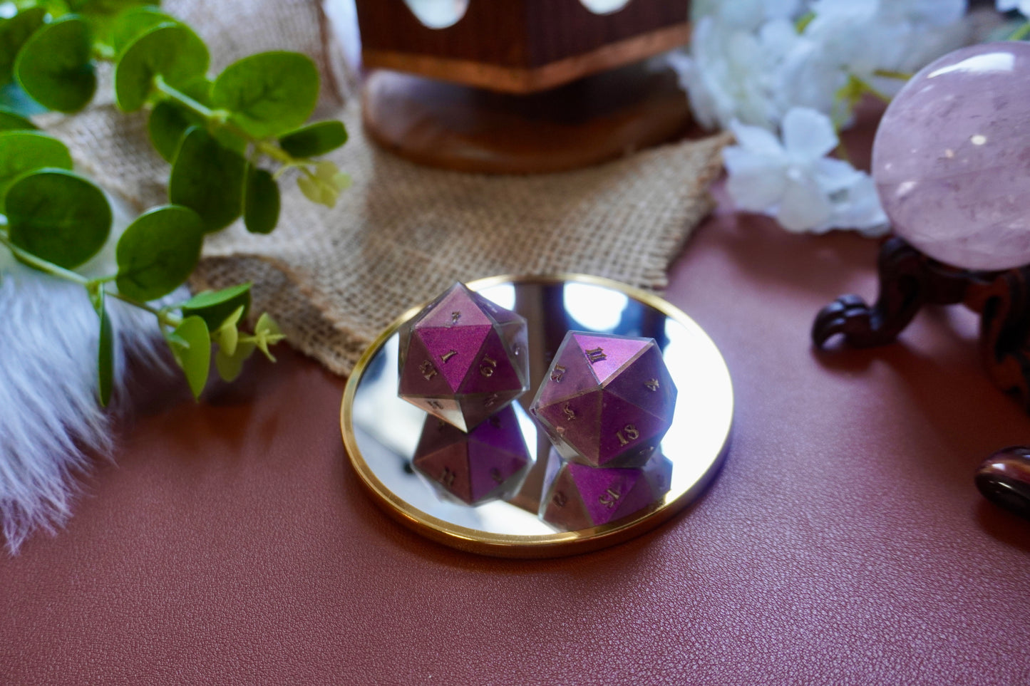 Pink kameleon D20 chunk