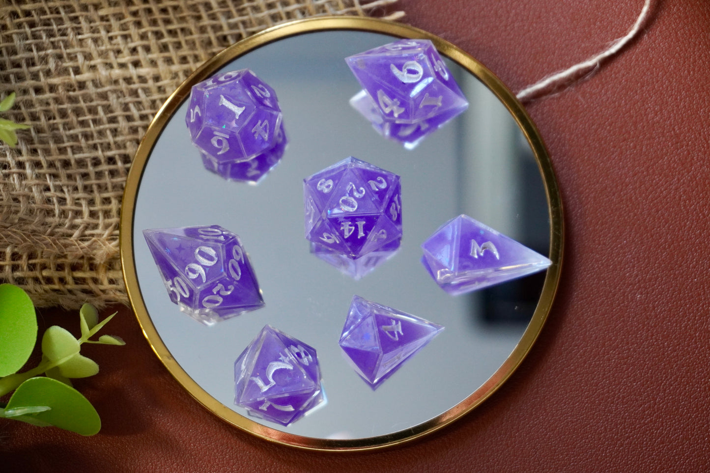 Purple starry night