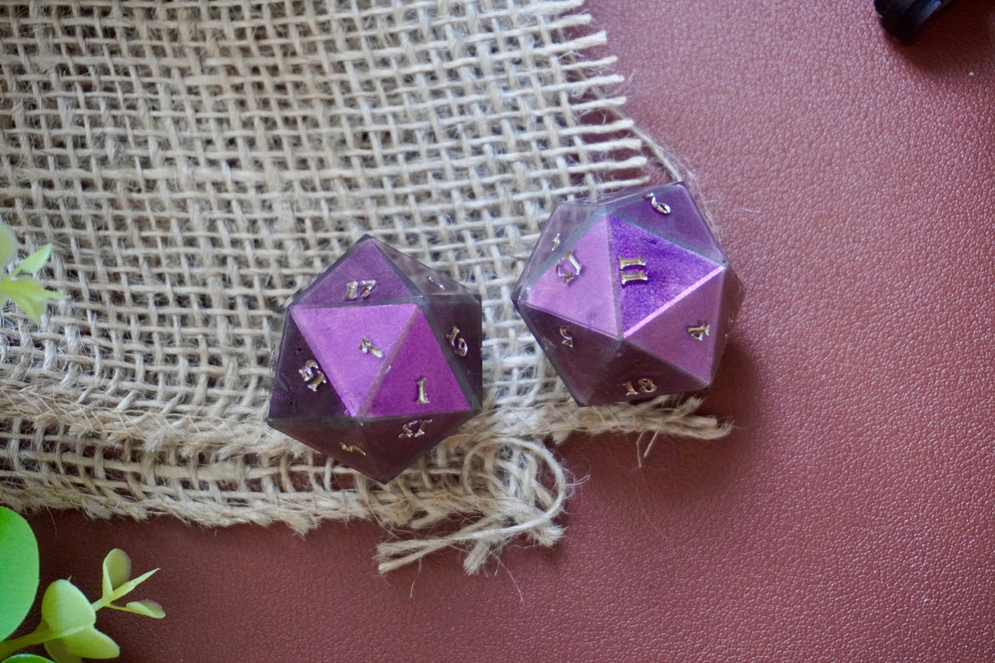 Pink kameleon D20 chunk