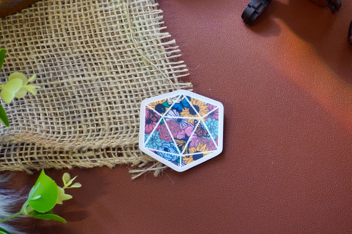 Geometric sticker