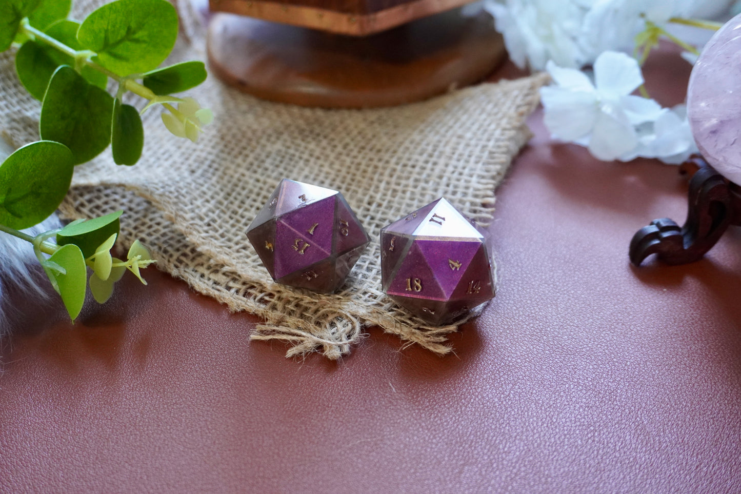 Pink kameleon D20 chunk