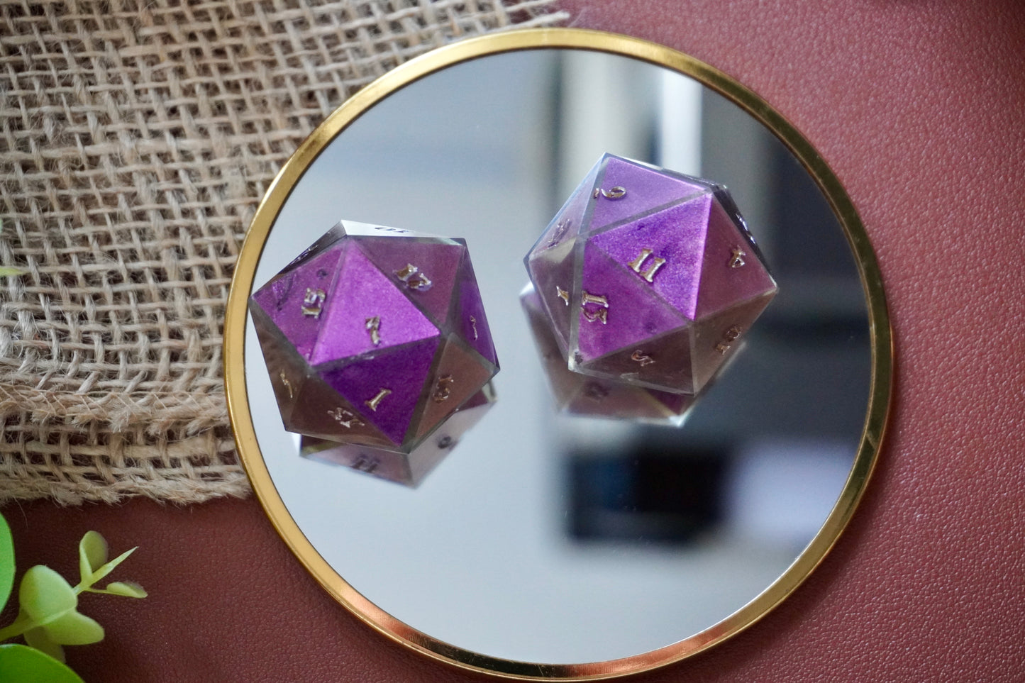 Pink kameleon D20 chunk