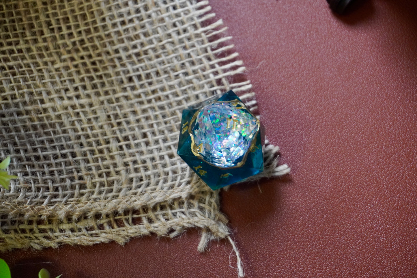 Disco in the ocean geode D20 chunk