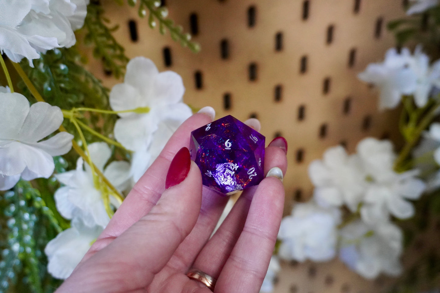 Purple Dreamscape D20 chunk