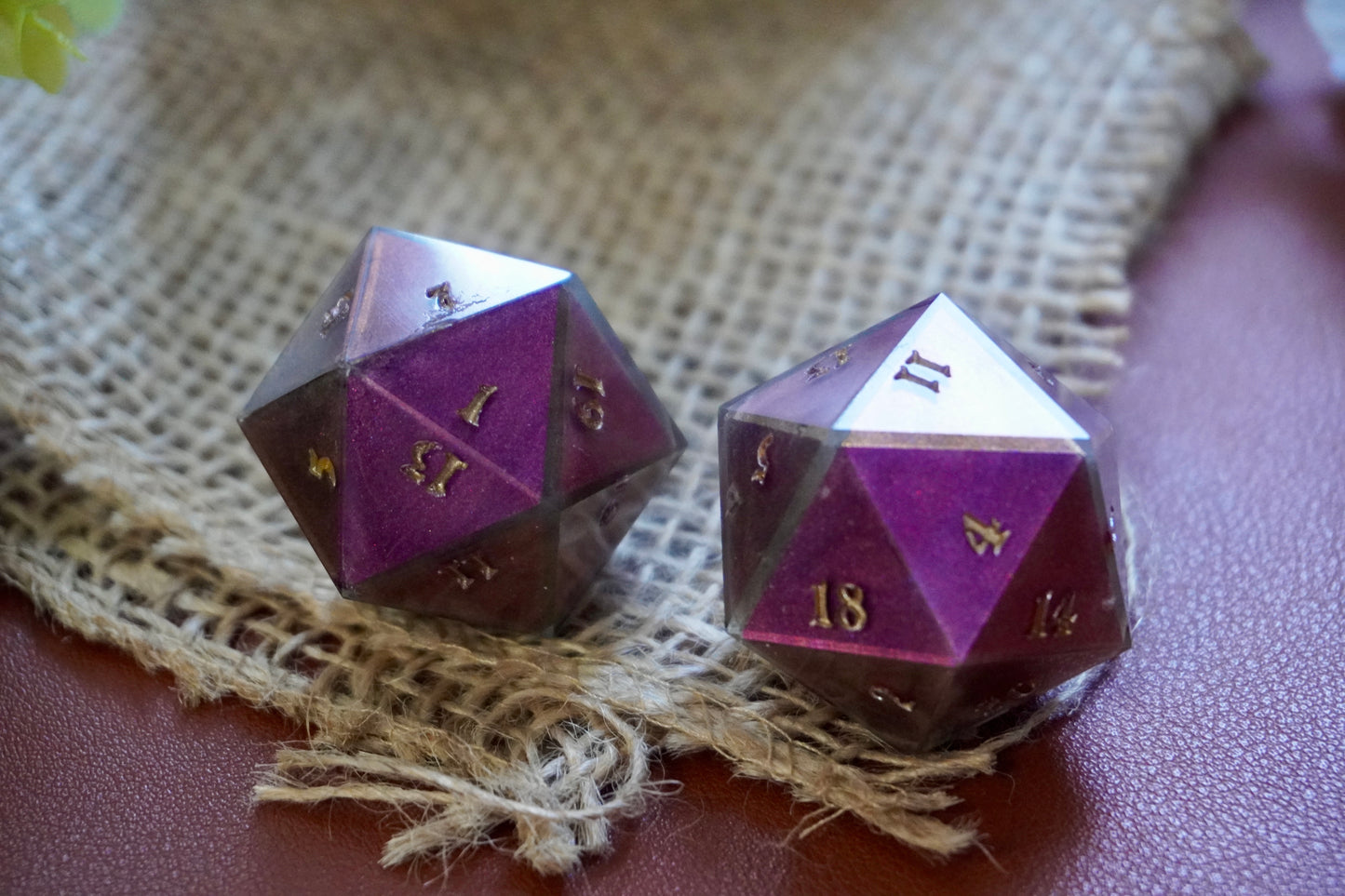Pink kameleon D20 chunk