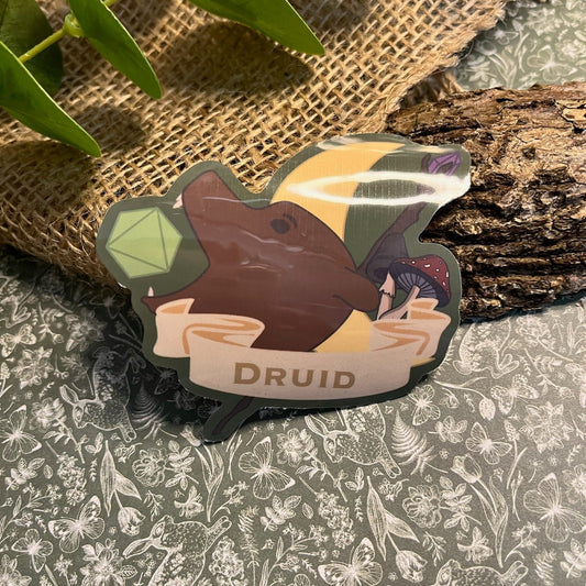 Druid class sticker