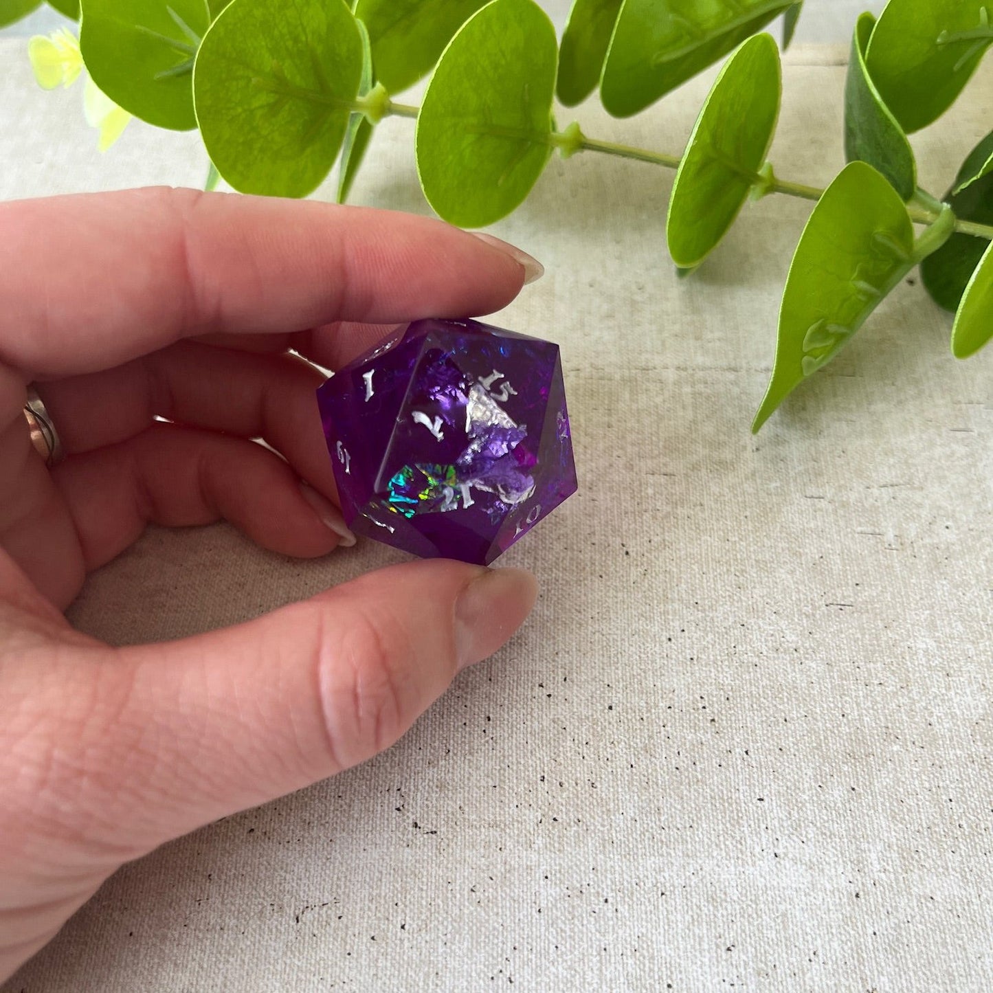 Purple Dreamscape D20 chunk